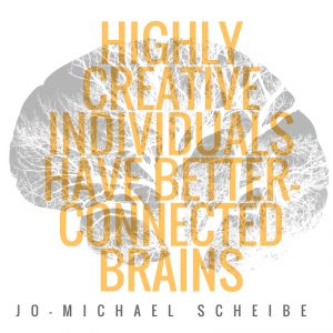 Highly Creative Individuals Have Better Connected Brains | Jo-Michael Scheibe 